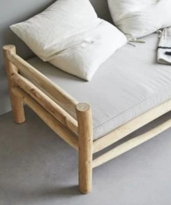 Tikamoon Banquettes Banquette En Teck Massif -Magasin Méridiennes banquette en teck massif 4