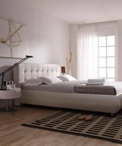 Angel Cerda Banquettes Banquette Rembourrée Simili Cuir Avec Pieds En Acier Inoxydable -Magasin Méridiennes banquette rembourree simili cuir avec pieds en acier inoxydable 6