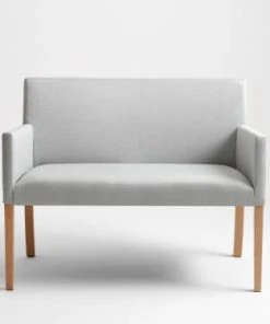 Custom Form Banquettes Banquette Tissu Gris H49cm -Magasin Méridiennes banquette tissu gris h49cm 3