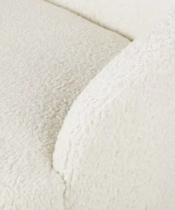 Maisons Du Monde Canapés Petits Prix Canapé 2/3 Places à Bouclettes Blanc -Magasin Méridiennes canape 2 3 places a bouclettes blanc 1000 1 5 213861 4