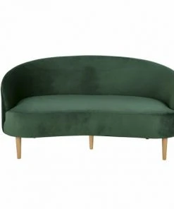 Maisons Du Monde Canapés Petits Prix Canapé 2/3 Places En Velours Vert