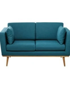 Maisons Du Monde Canapés Petits Prix Canapé 2 Places Bleu Pétrole
