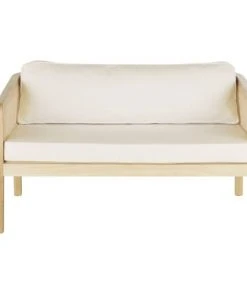 Maisons Du Monde Canapés Petits Prix Canapé 2 Places En Bois De Bouleau Et écru