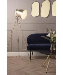 Leitmotiv Canapés Petits Prix Canapé 2 Places En Métal Bleu Marine -Magasin Méridiennes canape 2 places en metal bleu marine 2