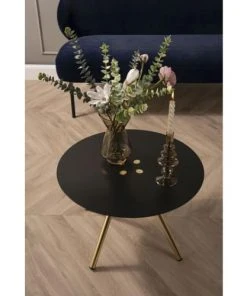 Leitmotiv Canapés Petits Prix Canapé 2 Places En Métal Bleu Marine -Magasin Méridiennes canape 2 places en metal bleu marine 5