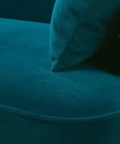Maisons Du Monde Canapés Petits Prix Canapé 2 Places En Velours Bleu Pétrole -Magasin Méridiennes canape 2 places en velours bleu petrole 1000 6 36 166045 3