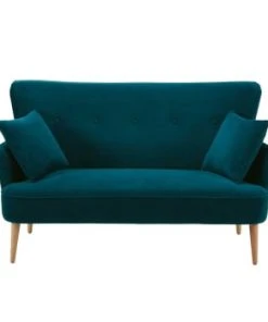 Maisons Du Monde Canapés Petits Prix Canapé 2 Places En Velours Jaune Moutarde -Magasin Méridiennes canape 2 places en velours bleu petrole leon 1000 6 36 166045 1