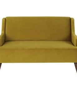 Maisons Du Monde Canapés Petits Prix Canapé 2 Places En Velours Jaune