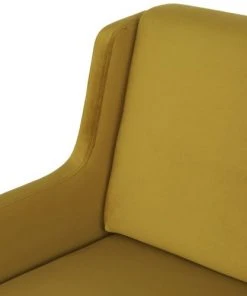 Maisons Du Monde Canapés Petits Prix Canapé 2 Places En Velours Jaune -Magasin Méridiennes canape 2 places en velours jaune 1000 9 29 216181 4