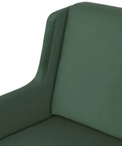 Maisons Du Monde Canapés Droits Canapé 2 Places En Velours Vert -Magasin Méridiennes canape 2 places en velours vert 1000 10 30 216182 6