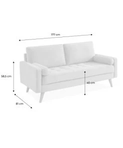 Alice's Garden Canapés Petits Prix Canapé 3 Places En Velours Vert Anglais Fixe Droit 13 Alice's Garden Canapés Petits Prix Canapé 3 Places En Velours Vert Anglais Fixe Droit -Magasin Méridiennes canape 3 places en velours vert anglais fixe droit 5