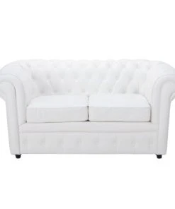 Maisons Du Monde Canapés Petits Prix Canapé Capitonné 2 Places Blanc