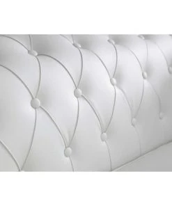 Maisons Du Monde Canapés Petits Prix Canapé Capitonné 2 Places Blanc -Magasin Méridiennes canape capitonne 2 places blanc 1000 10 0 133086 3