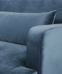 Maisons Du Monde Canapés Petits Prix Canapé Clic-clac 3 Places En Velours Bleu Foncé -Magasin Méridiennes canape clic clac 3 places en velours bleu fonce 1000 0 16 198169 5