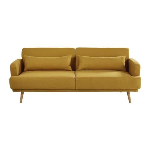 Maisons Du Monde Canapés Petits Prix Canapé Clic-clac 3 Places Jaune 3 Maisons Du Monde Canapés Petits Prix Canapé Clic-clac 3 Places Jaune