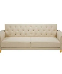 Maisons Du Monde Canapés Petits Prix Canapé Clic-clac 4 Places En Coloris Beige