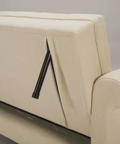 Maisons Du Monde Canapés Petits Prix Canapé Clic-clac 4 Places En Coloris Beige -Magasin Méridiennes canape clic clac 4 places en coloris beige 1000 4 5 210991 4