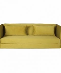 Maisons Du Monde Canapés Petits Prix Canapé Clic-clac 4 Places En Velours Jaune