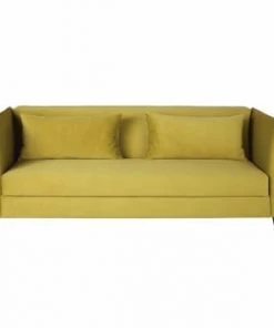 Maisons Du Monde Canapés Petits Prix Canapé Clic-clac 4 Places En Velours Bleu -Magasin Méridiennes canape clic clac 4 places en velours jaune elmut 1000 12 38 216354 1 2