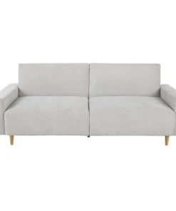 Maisons Du Monde Canapés Droits Canapé Clic-clac 4 Places Gris Clair