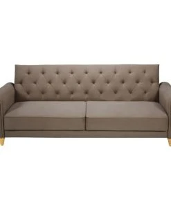 Maisons Du Monde Canapés Petits Prix Canapé Clic-clac 4 Places Marron Glacé