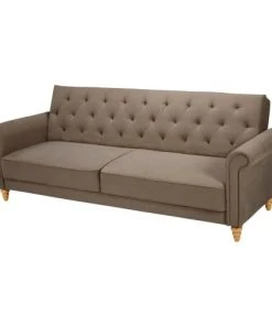 Maisons Du Monde Canapés Petits Prix Canapé Clic-clac 4 Places Marron Glacé -Magasin Méridiennes canape clic clac 4 places marron glace 1000 10 5 215706 2