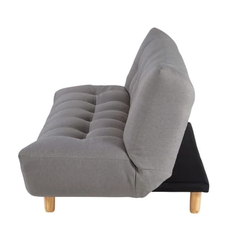 Maisons Du Monde Canapés Petits Prix Canapé Clic-clac Capitonné 3 Places Gris 6 Maisons Du Monde Canapés Petits Prix Canapé Clic-clac Capitonné 3 Places Gris – Image 4