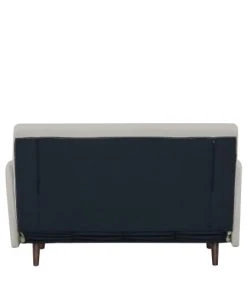 Drawer Canapés Droits Canapé Convertible 2 Places En Tissu Bouclette Gris Clair -Magasin Méridiennes canape convertible 2 places en tissu bouclette gris clair 2