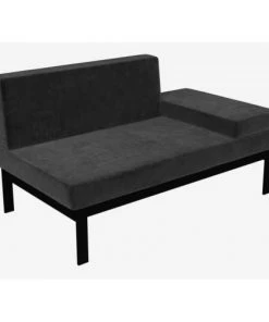 Artecosy Méridiennes Canapé Convertible Velours Et Métal Noir Gris 10 Artecosy Méridiennes Canapé Convertible Velours Et Métal Noir Gris -Magasin Méridiennes canape convertible velours et metal noir gris 2