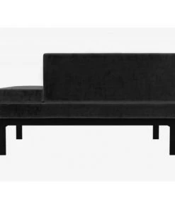 Artecosy Méridiennes Canapé Convertible Velours Et Métal Noir Gris 12 Artecosy Méridiennes Canapé Convertible Velours Et Métal Noir Gris -Magasin Méridiennes canape convertible velours et metal noir gris 4