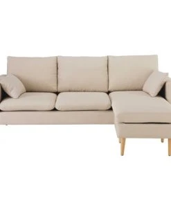 Maisons Du Monde Canapés Petits Prix Canapé D'angle 3/4 Places Beige