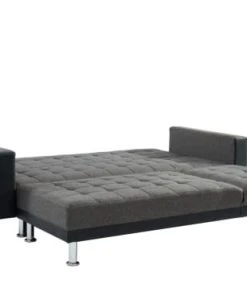 Baita Canapés Petits Prix Canapé D'angle Convertible En 6 Places Noir Et Gris 11 Baita Canapés Petits Prix Canapé D'angle Convertible En 6 Places Noir Et Gris -Magasin Méridiennes canape d angle convertible en 6 places noir et gris 3
