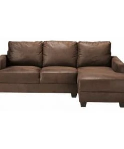 Maisons Du Monde Canapés Petits Prix Canapé D'angle Droit 3/4 Places Gris Chiné -Magasin Méridiennes canape d angle droit 3 4 places en suedine marron philadelphie 1000 5 2 122592 1