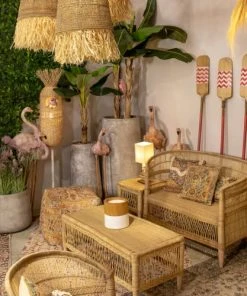 Now’s Home Canapés Petits Prix Canapé Droit 2 Places Traditionnel Du Malawi En Rotin -Magasin Méridiennes canape droit 2 places traditionnel du malawi en rotin 3