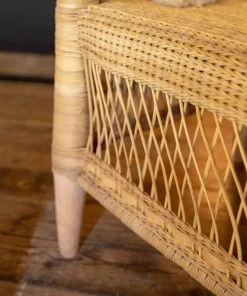 Now’s Home Canapés Petits Prix Canapé Droit 2 Places Traditionnel Du Malawi En Rotin -Magasin Méridiennes canape droit 2 places traditionnel du malawi en rotin 4