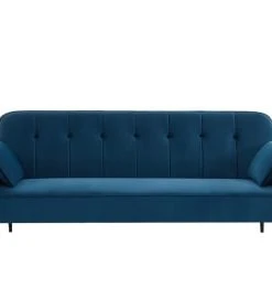 Baita Canapés Petits Prix Canapé Convertible Droit En Velours Gris Pieds Métal Noir Et 2 13 Baita Canapés Petits Prix Canapé Convertible Droit En Velours Gris Pieds Métal Noir Et 2 -Magasin Méridiennes canape droit convertible en velours 3 places bleu 18