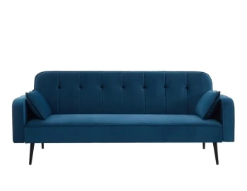 Baita Canapés Petits Prix Canapé Convertible Droit En Velours Gris Pieds Métal Noir Et 2 8 Baita Canapés Petits Prix Canapé Convertible Droit En Velours Gris Pieds Métal Noir Et 2 – Image 6