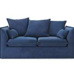 Cacharel Canapés Droits Canapé Droit En Tissu 2 Places Gris 13 Cacharel Canapés Droits Canapé Droit En Tissu 2 Places Gris -Magasin Méridiennes canape droit en tissu 2 places bleu 1