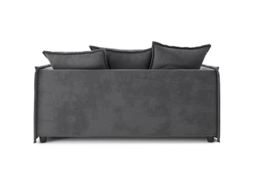 Cacharel Canapés Droits Canapé Droit En Tissu 2 Places Gris 6 Cacharel Canapés Droits Canapé Droit En Tissu 2 Places Gris – Image 4