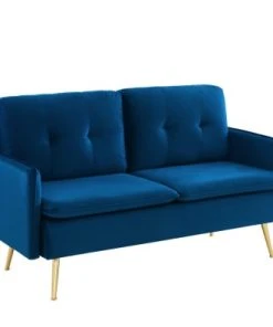 Baita Canapés Petits Prix Canapé Droit En Velours 2 Places Bleu Marine 10 Baita Canapés Petits Prix Canapé Droit En Velours 2 Places Bleu Marine -Magasin Méridiennes canape droit en velours 2 places bleu marine 2