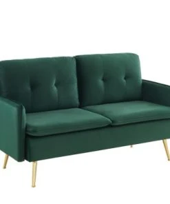 Baita Canapés Petits Prix Canapé Droit En Velours 2 Places Vert Foncé 10 Baita Canapés Petits Prix Canapé Droit En Velours 2 Places Vert Foncé -Magasin Méridiennes canape droit en velours 2 places vert fonce 2
