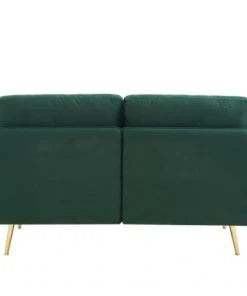 Baita Canapés Petits Prix Canapé Droit En Velours 2 Places Vert Foncé 11 Baita Canapés Petits Prix Canapé Droit En Velours 2 Places Vert Foncé -Magasin Méridiennes canape droit en velours 2 places vert fonce 3