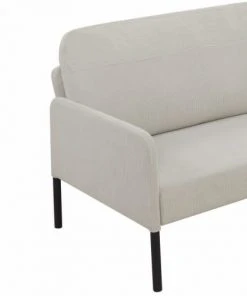 Baita Canapés Droits Canapé Droit En Velours Côtelé 2 Places Beige 11 Baita Canapés Droits Canapé Droit En Velours Côtelé 2 Places Beige -Magasin Méridiennes canape droit en velours cotele 2 places beige 3