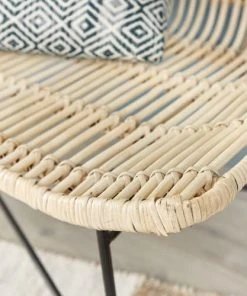 Bois Dessus Bois Dessous Canapés Petits Prix Canapé En Rotin Et Métal -Magasin Méridiennes canape en rotin et metal 2