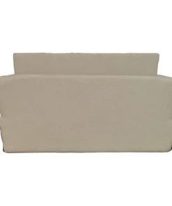 Mobili Rebecca Clic-clac Canapé-Lit 1 Place Pliant En Polyester Beige -Magasin Méridiennes canape lit 1 place pliant en polyester beige 2