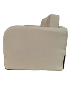 Mobili Rebecca Clic-clac Canapé-Lit 1 Place Pliant En Polyester Beige -Magasin Méridiennes canape lit 1 place pliant en polyester beige 3