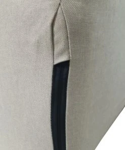 Mobili Rebecca Clic-clac Canapé-Lit 1 Place Pliant En Polyester Beige -Magasin Méridiennes canape lit 1 place pliant en polyester beige 5