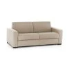 Talamo Italia Banquettes Canapé-Lit 2 Places En Tissu Beige -Magasin Méridiennes canape lit 2 places en tissu beige