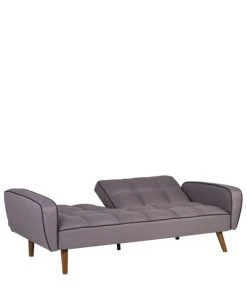 MOYCOR Canapés Petits Prix Canapé Lit 2 Places En Tissu Gris -Magasin Méridiennes canape lit 2 places en tissu gris 26