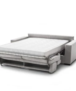 Talamo Italia Banquettes Canapé-Lit 2 Places En Tissu Gris -Magasin Méridiennes canape lit 2 places en tissu gris 9